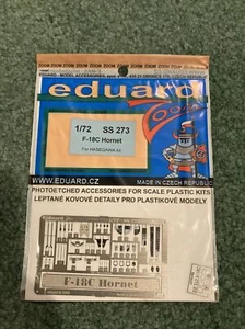 Eduard Zoom SS 273 1/72 Color Zoom F/A-18C SS273 For Hasegawa Kit - Picture 1 of 4