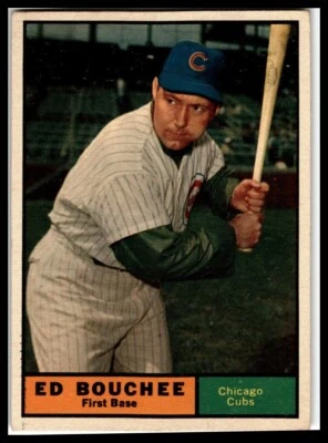 1961 Topps #196 Ed Bouchee - Image 1 of 2