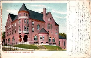 Postal de colección YMCA Asociación Cristiana de Hombres Jóvenes Bangor ME Maine F-352 - Imagen 1 de 2