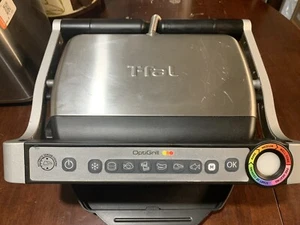 T-Fal OptiGrill Series 8351s1 Automatic Sensor Indoor Grill/w Detachable Plates - Picture 1 of 2