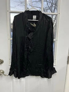 Zara Damen Bluse schwarz Große Sku 130 - Bild 1 von 3
