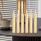 6x LED-Stumpenkerzen, Dekorative Flammenlose Kerzen Fr Feiertage,