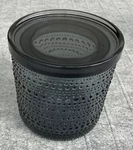 iittala Kastehelmi Barattolo Colore Grigio 116 x114mm /4,56 x 4,49 Pollici NUOVO - Foto 1 di 10