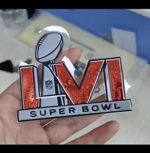 LA Rams Super Bowl LVI 56 Patch Sew On  2022 Los Angeles Rams  Flex Chrome