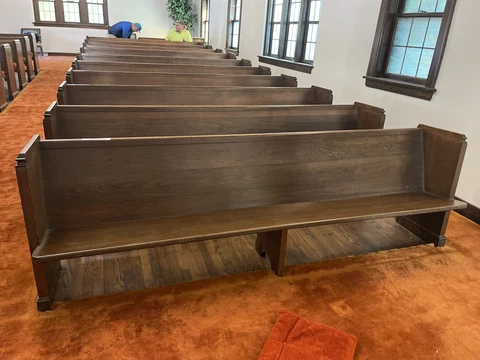church pews for sale Cover