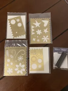 Stampin Up Konvolut edle Messing Prägeschablonen Schablonen - Bild 1 von 7