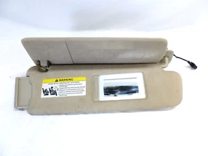 2007-2015 Audi Q7 Passenger Suede Sun Visor Tan OEM 4L0 857 552L - Picture 1 of 5
