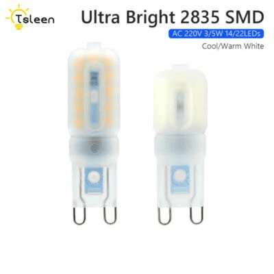 2835 Corn Bulb Mini LED 3W/5W Cool/Warm White High Lumens Light G9 220V - Image 1 of 4