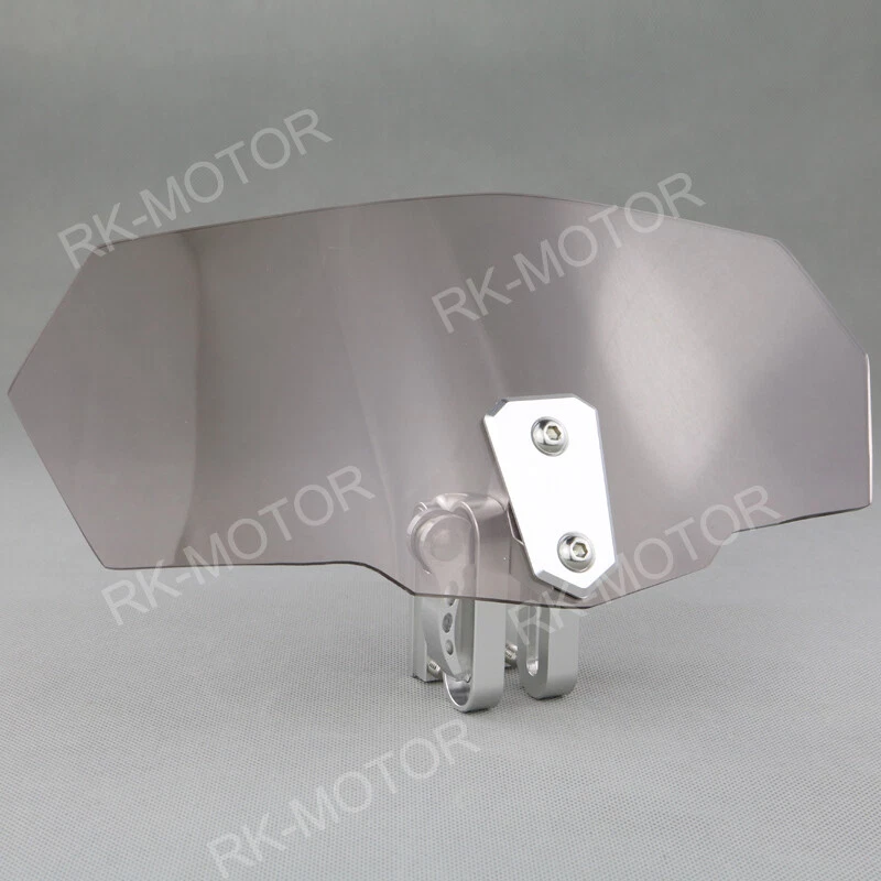 Extensión de pantalla de parabrisas con clip de humo apta para BMW R1200RT/RS K1200LT/R1200/C Foto 1 de 4