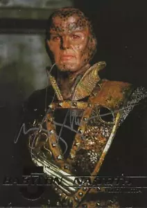 BABYLON 5 Mary Kay Adams / Na'Toth SIGNIERT handsignierte FLEER 1995 Karte - Bild 1 von 1