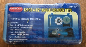 New American Tool Exchange 4-1/2" Angle Grinder 14124 110V 60Hz 11,000RPM - Picture 1 of 3