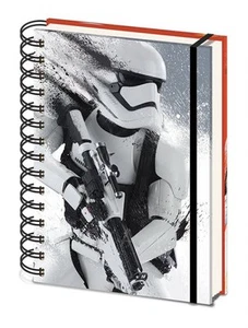 A5 Notizbuch STAR WARS 7 - Stormtrooper Paint ca15x21cm SR71992 Liniert NEU - Picture 1 of 2