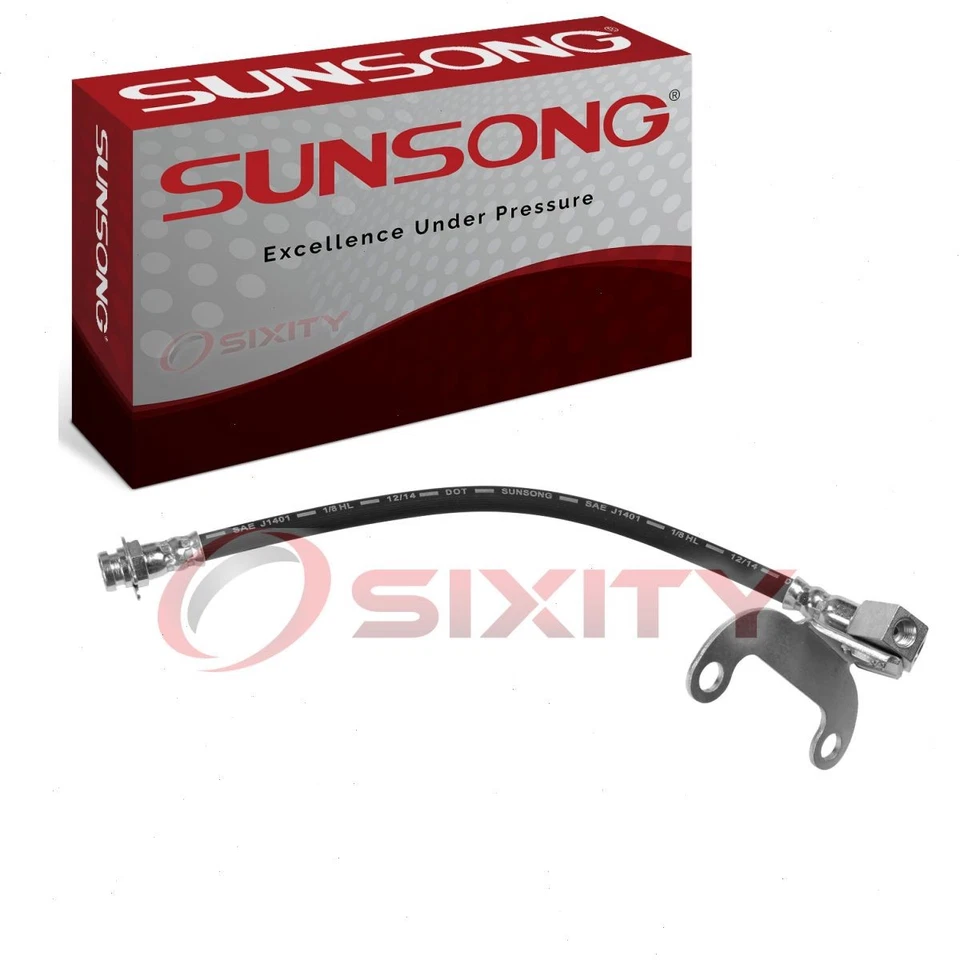 Manguera hidráulica de freno central trasero Sunsong para mangueras Lincoln Mark IV 1972-1974 BC Foto 1 de 4