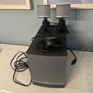 Bose Companion 3 Series II Multimedia Computer Speaker System Complete w/Box - Picture 1 of 11