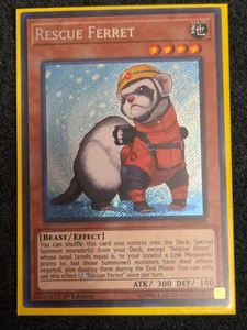 Yu-Gi-Oh TCG Rescue Frettchen COTD-DE029 1. Auflage Secret Rare Karte NM - Bild 1 von 1