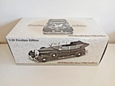 Фирменные модели 1:18 Mercedes-Benz 770K Pullman немецкие бронированные с наддувом - Изображение 1 из 4