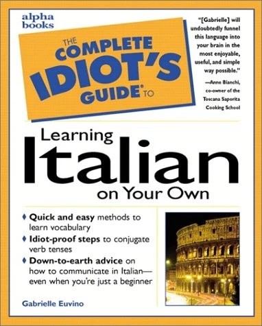 THE COMPLETE IDIOT'S GUIDE TO LEARNING ITALIAN ON YOUR OWN By Euvino **Mint** - Image 1 of 1