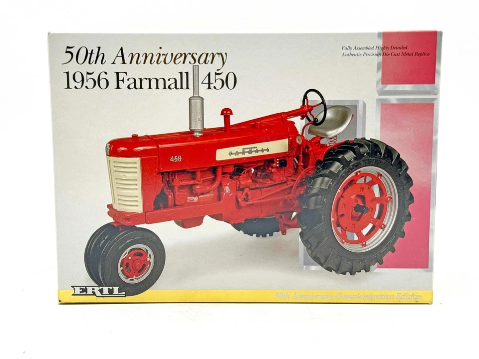 Precisão International Harvester Farmall 450, 50º aniversário em escala 1/16 - Imagem 1 de 3