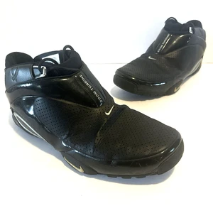 Nike Zoom Air Flight Turbine Negro Tenis Raro Zapatos de Baloncesto Hombres Talla 10.5 - Imagen 1 de 11