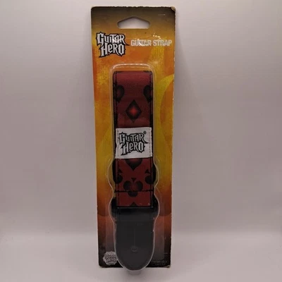 Officially Licensed Guitar Hero Guitar Strap Red Octane Gibson - Brand New! - Image 1 of 4