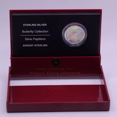 2006 Canada 50c "Silvery Blue Butterfly" .925 Silver Coin - Gem Proof in OGP - Image 1 of 4