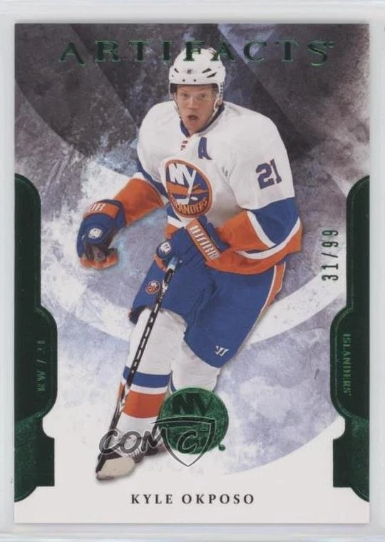 2011-12 Upper Deck Artifacts Emerald /99 Kyle Okposo #83 - Image 1 of 2