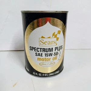 Aceite de motor Spectrum Sears antiguo vintage nuevo anuncio coleccionable  - Imagen 1 de 1