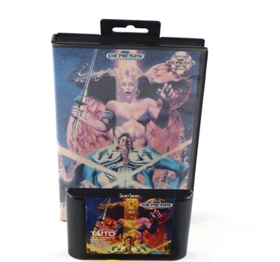 Saint Sword Sega Genesis With Box Tested - Image 1 of 4