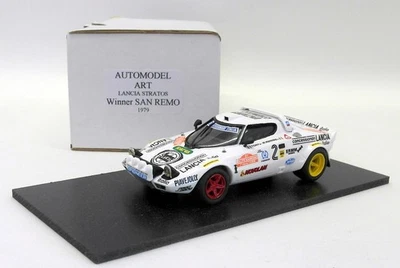Automodel Art масштаб 1/43 металлический собранный набор - AMA1 Lancia Stratos 1-й Сан-Ремо 1979 - Изображение 1 из 4