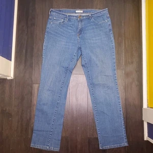 Vintage Y2K Levis 505 Straight Leg 14m Womens Med Wash Denim Jeans - Picture 1 of 10