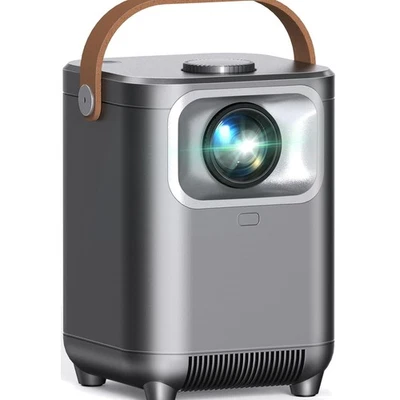 Mini Beamer 4K Full HD WiFi Bluetooth Tragbar für Heimkino Outdoor - Bild 1 von 4