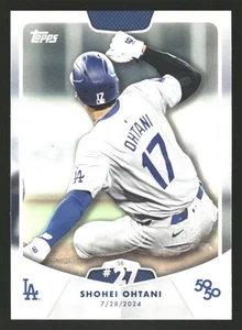 Base robada Shohei Ohtani SB # 27 2024 Topps 50/50 - Imagen 1 de 2