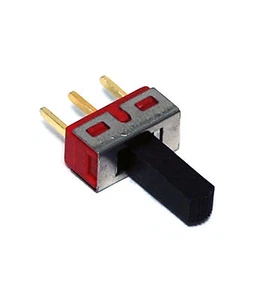 10 Stück Audio Schiebeschalter 5M 5MS3S72AM2CES Ein-Aus-Ein 3P SPDT Stellantrieb = 12,32 mm - Bild 1 von 11