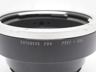 FOTODIOX PRO Pentax 67 - Canon EOS Lens Mount Adapter - Image 1 of 3