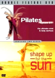 Pilates: System 21 / Shape Up for the Sun DVD Pilates + Bikini Workout 2 DISC - Picture 1 of 4