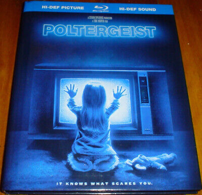 POLTERGEIST (1982) - Warner Blu-ray / Digibook Tobe Hooper Horror Ghosts • 6.18£