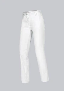 BP STRETCH Arbeitshose Arzthose Chinohose für Damen 1734-686-21 Gr. 36n Weiß - Bild 1 von 4