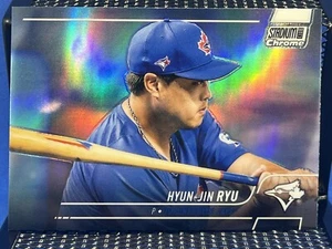 2022 Topps Stadium Club Chrome HYUN JIN RYU Refractor Toronto Blue Jays - Picture 1 of 2