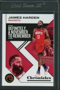 Chronicles James Harden 2020 verde paralelo Houston Rockets #2 - Imagen 1 de 2