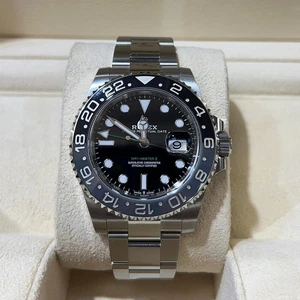 Rolex GMT Master II 126710GRNR Bruce Wayne Oyster NEW 2025 COMPLETE FULL SET - Picture 1 of 6