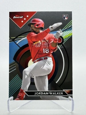 2023 Topps Finest #60 JORDAN WALKER (RC) - Image 1 of 2
