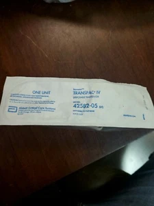 Sorenson Transducer 42582-05 Pressure Monitor Singme Unit Disposable - Picture 1 of 3