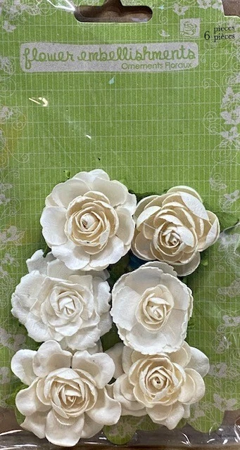 Flores Prima, rosas enrejado marfil, 6 piezas Foto 1 de 1