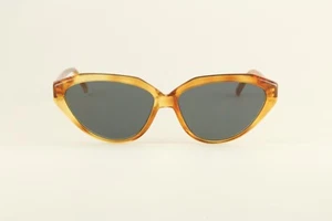 Authentic Vintage Givenchy 868 615 Tortoise Green-Gray 58mm Cat Eye Sunglasses - Picture 1 of 5