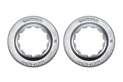 2 Stück Fahrrad Shimano Centerlock Ring Mutter Adapter Verschuss Lock Ring Brems - Bild 1 von 4