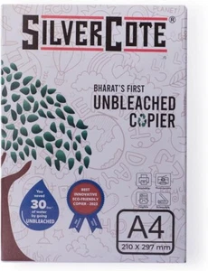 2500 arkuszy Premium Silvercot Recykling Papier do kopiowania DIN A4 80 g/m2 Papier do drukarki - Zdjęcie 1 z 1