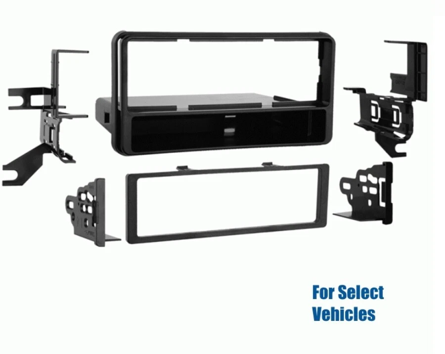 Kit de tablero de instalación de radio estéreo de auto Din único para Toyota FJ Cruiser 2007-2014 Foto 1 de 1