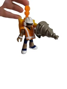 Trabajador de construcción Imaginext City con equipo usado - Imagen 1 de 3