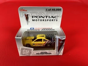 Warren Johnson Pontiac Performance Parts Pro Stock Replica 1/64 Model Diecast GM - Picture 1 of 3