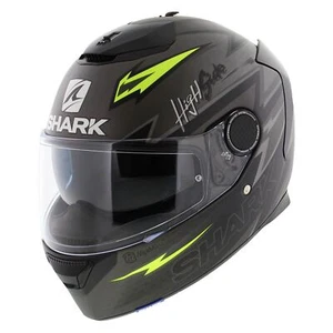 Shark Spartan 1.2 Adrian Parassol matt anthracite grey black yellow - Picture 1 of 11